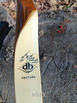 Vintage Damon Howatt Archery Ventura recurve LH 30#