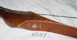 Vintage Damon Howatt Balboa 50#@28 58 LH Recurve Bow RARE