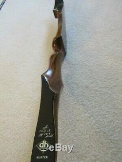 Vintage Damon Howatt Hunter Recurve Bow RH43# Good Shooting Bow