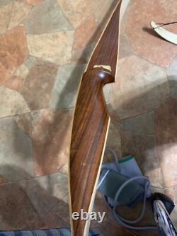 Vintage Damon Howatt Recurve Bow Long 54 Invhes