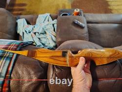Vintage Damon howatt hunter 70 lb recurve bow string is shootable will need be