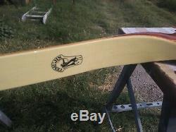 Vintage Fred Bear Archery Recurve Bow Model #8G38 69 35#