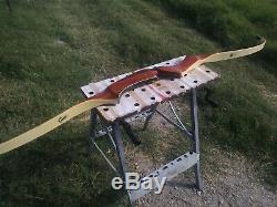 Vintage Fred Bear Archery Recurve Bow Model #8G38 69 35#