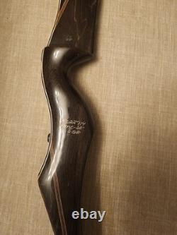 Vintage Fred Bear Archery Super Kodiak AUTOGRAPHD Recurve Bow RH 60 65# with Coin