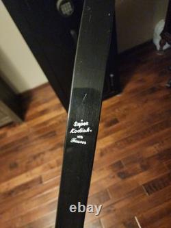 Vintage Fred Bear Archery Super Kodiak AUTOGRAPHD Recurve Bow RH 60 65# with Coin