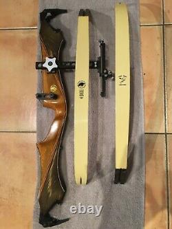 Vintage Fred Bear Bow With C Riser, Take Down Excellent Shape With Extras