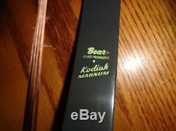 Vintage Fred Bear Grayling Kodiak Magnum Recurve Bow, RH, 40#, 52 Very Nice
