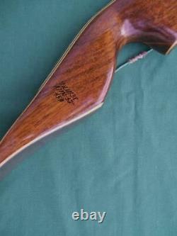 Vintage Fred Bear Left Handed Glass Powered Kodiak Magnum Recurve Bow 52 45#