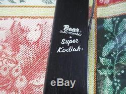 Vintage Fred Bear Super Kodiak R. H. Recurve Bow