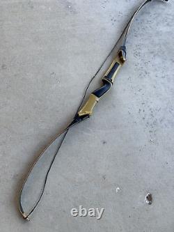 Vintage Fred Bear take down recurve bow left hand 38# 58 GREAT COLLECTOR BOW
