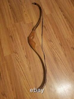 Vintage Herters 46 60# Perfection. Post Sitka Model Recurve Bow Rare Rh