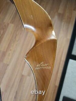 Vintage Herters 46 60# Perfection. Post Sitka Model Recurve Bow Rare Rh