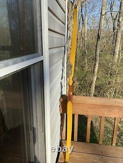 Vintage Herters Perfection Sambar 66 inch Recurve Bow LH 41# Beautiful Rare