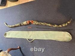 Vintage Herters Recurve Bow-62 1/2 With Case! Near Mint