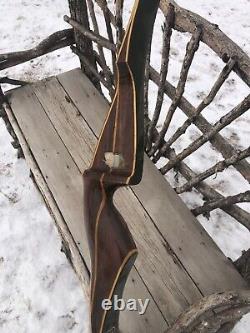 Vintage Hoyt Archery Pro Hunter Recurve Bow 50# AMO 58 Right Handed