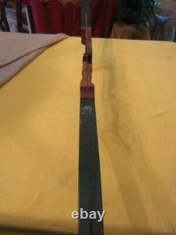 Vintage Hoyt Archery Pro Medalist Hunter recurve Rosewood Orange stripe