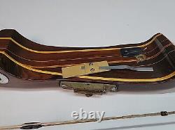 Vintage Hoyt Pro Medalist 35# Recurve Bow Archery Hunting RH 69 + Stabilizers