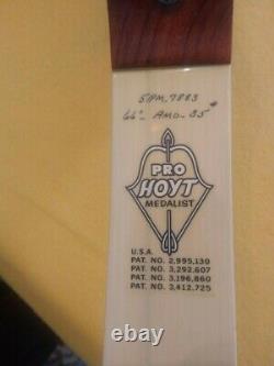 Vintage Hoyt Pro Medalist recurve