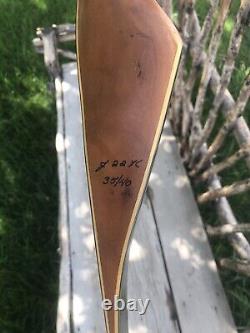 Vintage Indian Archery Seneca #264 Recurve Bow 35#/40# AMO 58 Right Handed