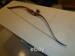 Vintage Indian Archery WARRIOR 266 Glass Powered Recurve Bow L62W45, 1229, 62 RH