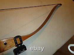 Vintage Indian Archery WARRIOR 266 Glass Powered Recurve Bow L62W45, 1229, 62 RH