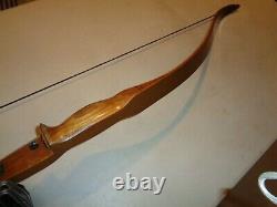 Vintage Indian Archery WARRIOR 266 Glass Powered Recurve Bow L62W45, 1229, 62 RH
