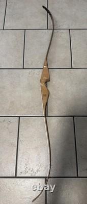 Vintage Little Bear Youth Fiberglass / Wood Recurve Bow 48 AMO 20# V. Good Cond