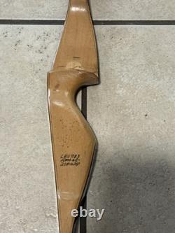 Vintage Little Bear Youth Fiberglass / Wood Recurve Bow 48 AMO 20# V. Good Cond