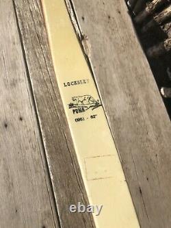 Vintage Locksley Puma Archery Recurve Bow 62 Right Handed