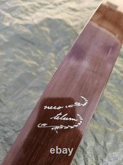 Vintage Neco Telum Recurve Bow 62 50#