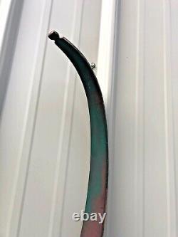 Vintage Neco Telum Recurve Bow RH 62AMO 67# @ 28