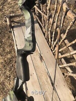 Vintage Oneida Eagle Lever Compound Recurve Bow 60#-80# Right Handed