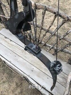 Vintage Oneida Screaming Eagle Lever Compound Recurve Bow 50#-70# Right Handed