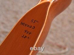 Vintage RARE ROOT Brush Master Recurve bow RH 55 45# 1960s NEW BEAR String