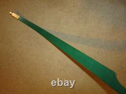 Vintage RH 1950's Archery Recurve Bow, 62, 46#@28, No. 601, Unbranded Bow, NICE