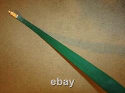 Vintage RH 1950's Archery Recurve Bow, 62, 46#@28, No. 601, Unbranded Bow, NICE