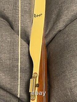 Vintage ROOT Field Master Recurve Bow LH Circa. 1960's Great Condition