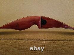 Vintage Red Wing Hunter - Recurve Bow 52 58# -Right Handed wall hanger