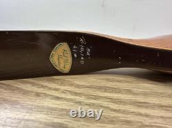 Vintage Red Wing Hunter Recurve Bow Made by Wing Archery Co