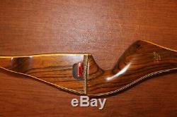 Vintage Rh 1969 Bear Hunter Recurve Bow 60 50# 9t13652 Green Limbs Fast Ship