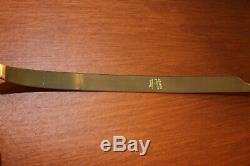 Vintage Rh 1969 Bear Hunter Recurve Bow 60 50# 9t13652 Green Limbs Fast Ship