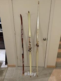 Vintage Root Field Target Master Recurve Bow Archery Lot