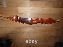 Vintage Shakespear Wonderbow Recurver Laminate Hunting Bow Titan Model X15