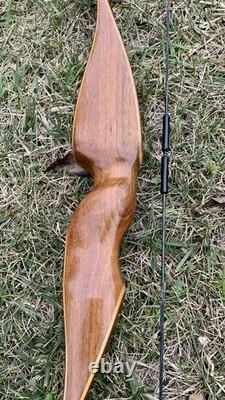 Vintage Shakespeare 58 Superb Necedah #40 Long Bow Archery Hunting Wonderbow