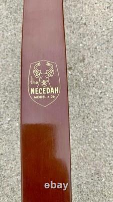 Vintage Shakespeare 58 Superb Necedah #40 Long Bow Archery Hunting Wonderbow