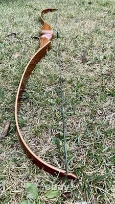 Vintage Shakespeare 58 Superb Necedah #40 Long Bow Archery Hunting Wonderbow