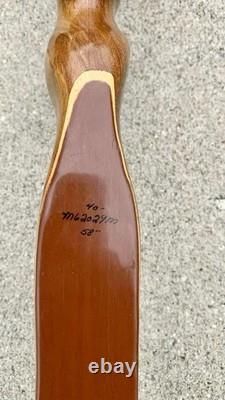 Vintage Shakespeare 58 Superb Necedah #40 Long Bow Archery Hunting Wonderbow
