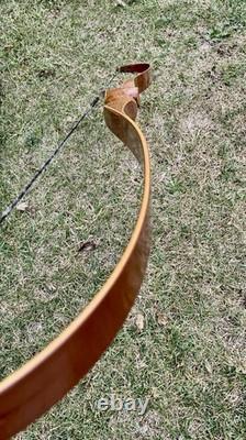 Vintage Shakespeare 58 Superb Necedah #40 Long Bow Archery Hunting Wonderbow