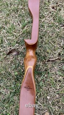 Vintage Shakespeare 58 Superb Necedah #40 Long Bow Archery Hunting Wonderbow