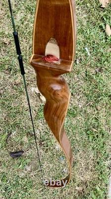 Vintage Shakespeare 58 Superb Necedah #40 Long Bow Archery Hunting Wonderbow